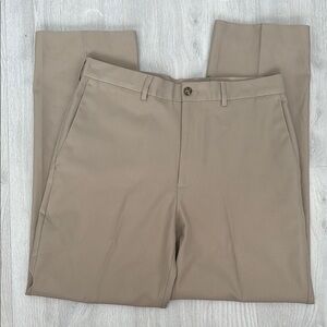 🔥BUNDLESALE Mens 32/30 Pro Tour Tan Chino Golf Pants CoolPlay Performance nwot